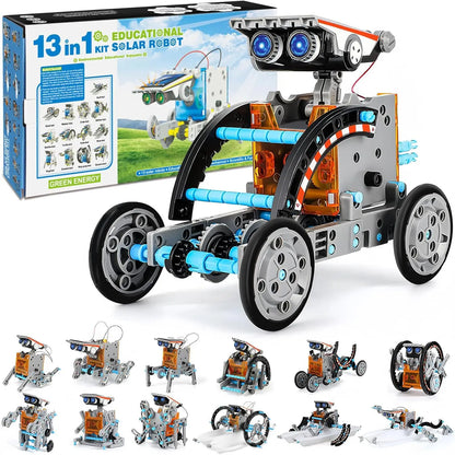 RoboSolar13™, robot à construire solaire 13-en-1