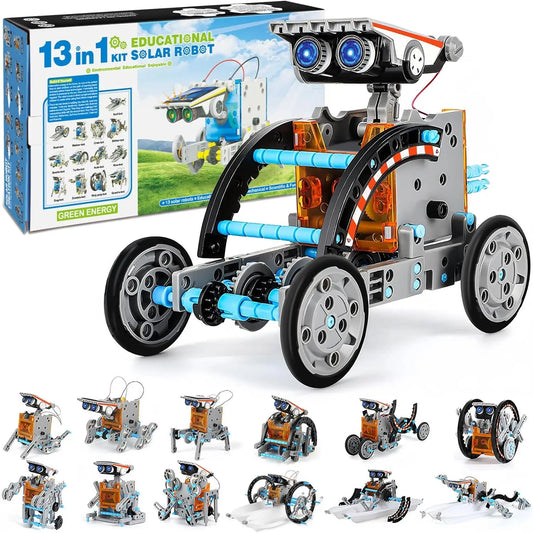 RoboSolar13™, robot à construire solaire 13-en-1