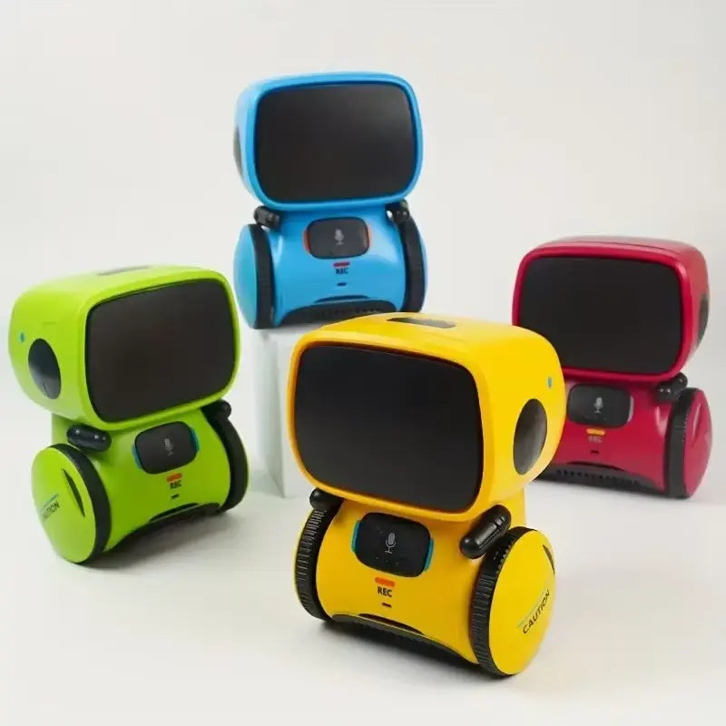 MrBot™, robot enfant disponible en plusieurs couleurs : vert, bleu, jaune et rouge
