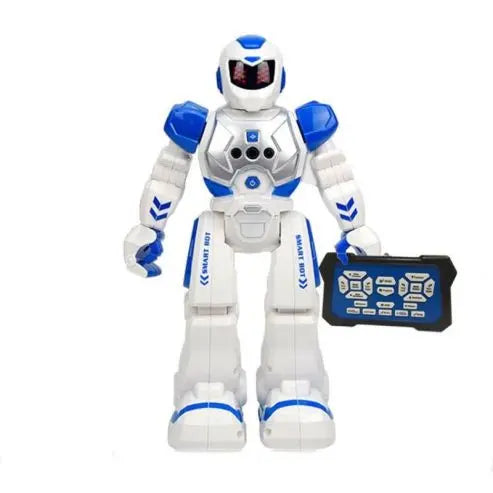 Robot télécommandé intelligent pour enfant bleu