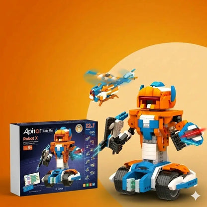 Le meilleur cadeau ducatif pour noel, c la boîte du robot à construire 12-en-1