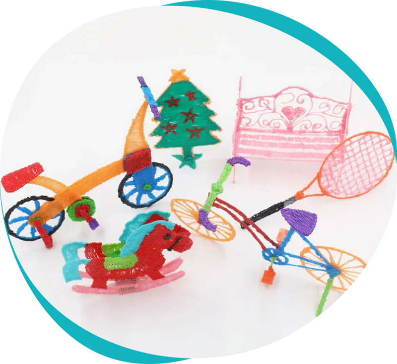 stylo 3d, developper la créativité chez 'enfant, Petit Curio