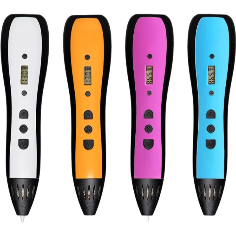 Stylo 3D PLA ABS 6 vitesses ecran LCD 