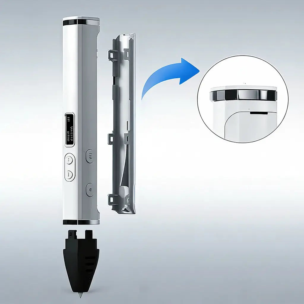 Stylo 3D enfant Créatif-Pro embout détachable et amovible