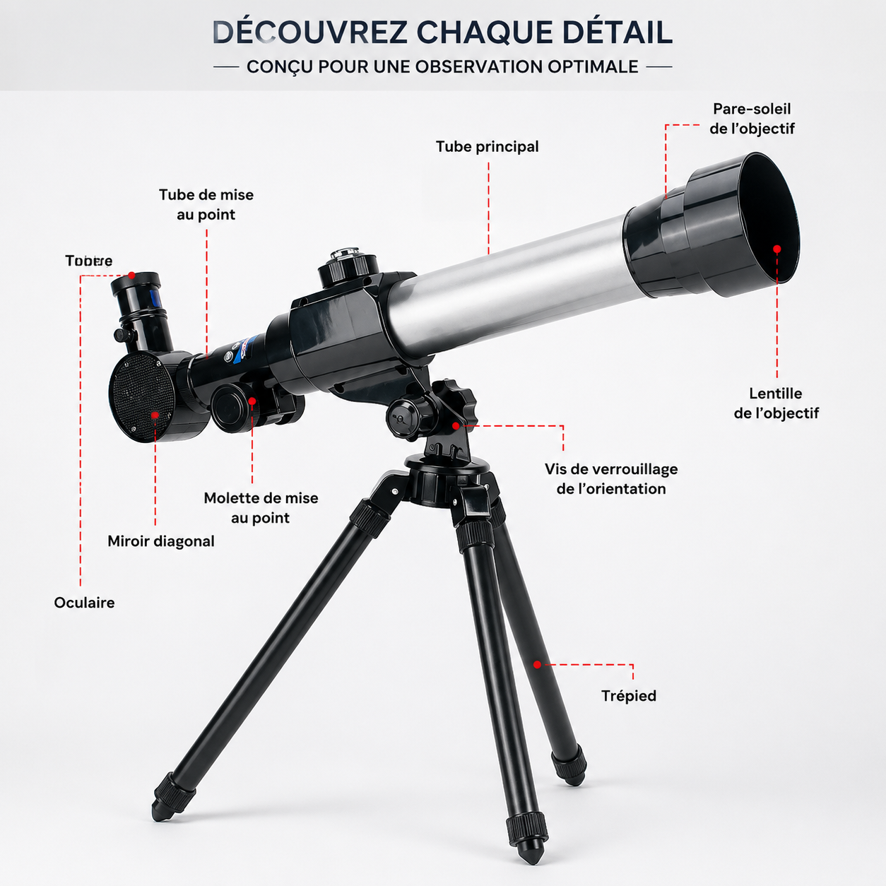 Télescope enfant | StarSeeker™