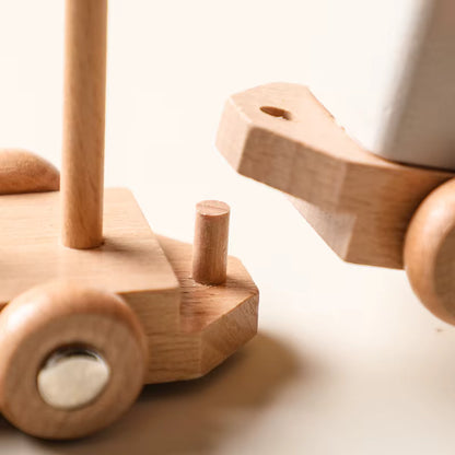 Train en bois d'anniversaire avec blocs numérotés Anniv'Loco - Petit Curio