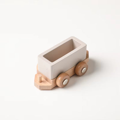 Train en bois d'anniversaire avec blocs numérotés Anniv'Loco - Petit Curio