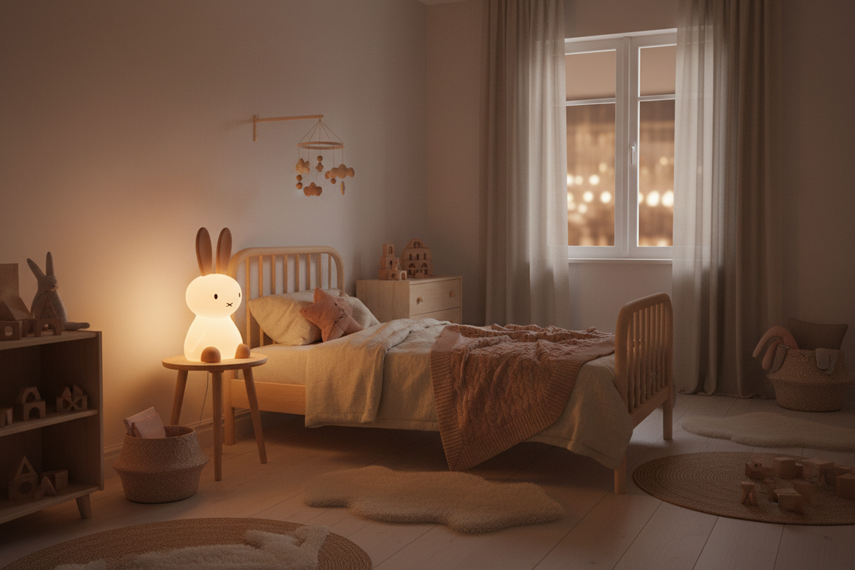 Veilleuse animale enfant — chambre apaisante