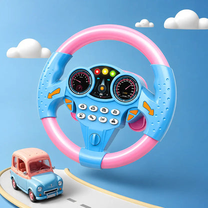 Volant d'imitation pour enfant avec lumières et son Volant Magique - Petit Curio