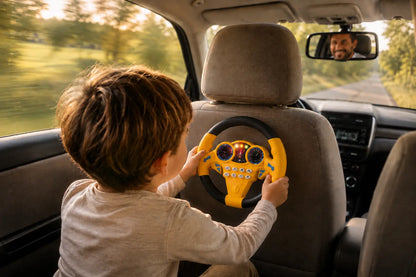 Volant d'imitation pour enfant avec lumières et son Volant Magique - Petit Curio